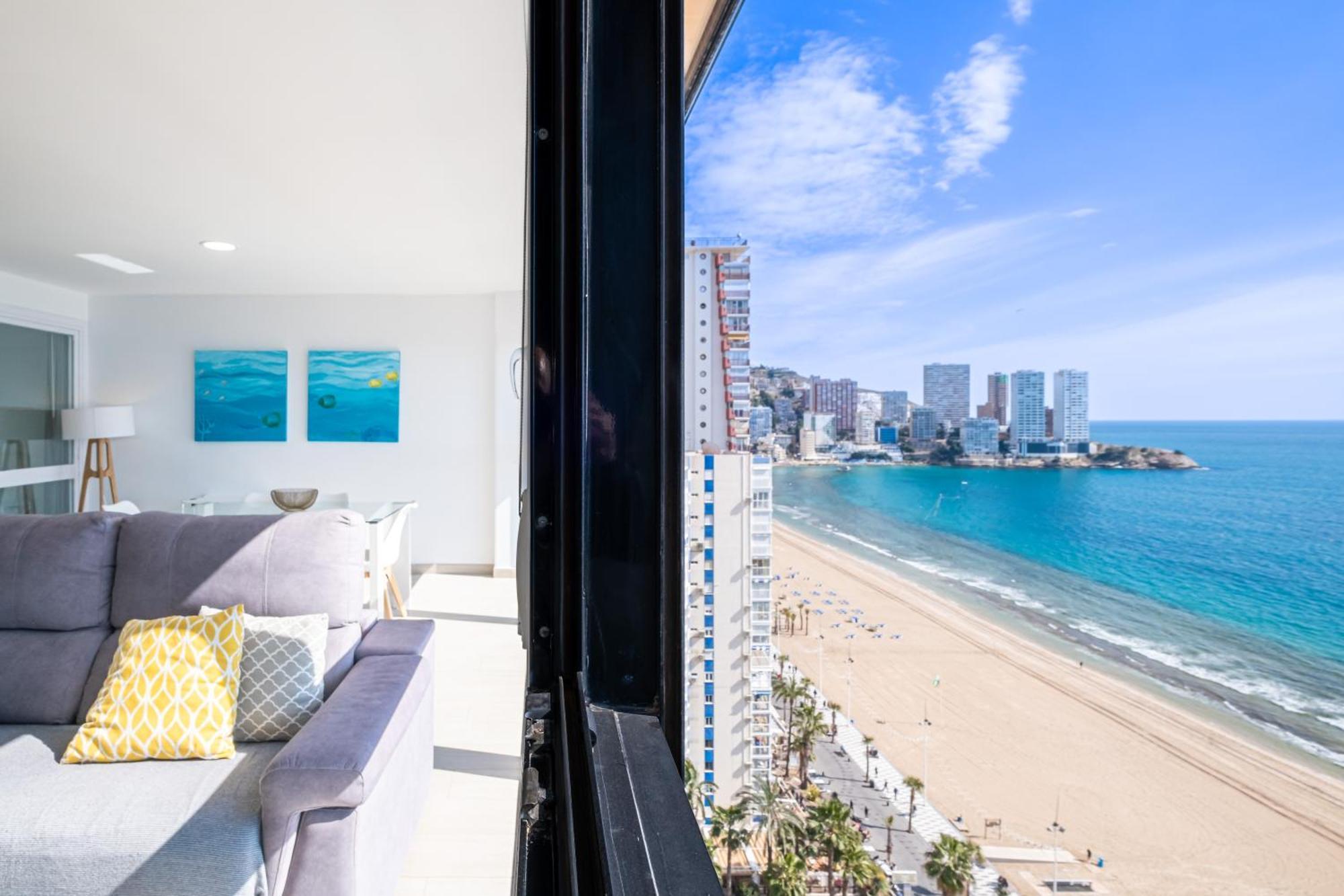 Santa Margarita Deluxe 14-B Levante Beach بينايدورم المظهر الخارجي الصورة